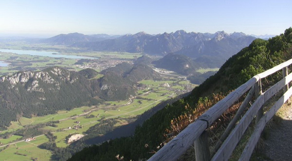 Auf dem Breitenberg von der Ostlerhtte im Herbst (1838m) 26.10.2008