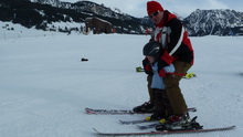 Opa fhrt mit Nik Ski (17.01.2012)