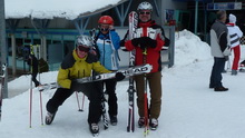 Skifahren Fssener Jchle, Grn (17.02.2013)