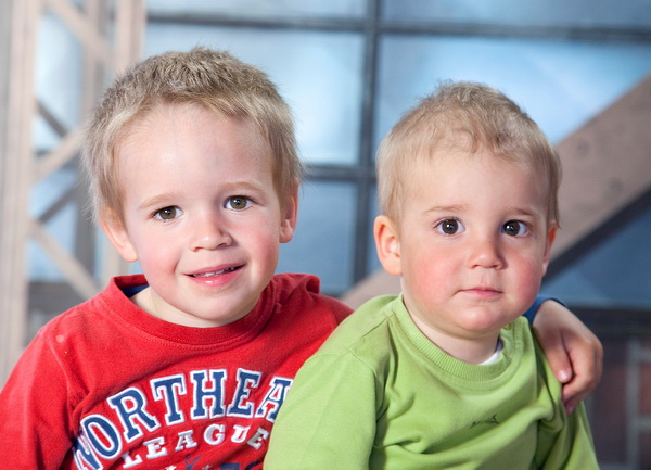 Nik und Bastian im April 2011