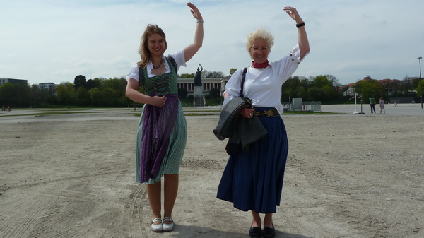 Drei Bavarien auf dem Frhlingsfest (27.04.2013)